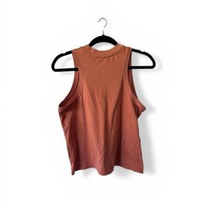 Vuori Rust Sleeveless Tank Top Small | Soft Lounge Activewear